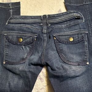 701.  G-Star Raw Denim Women's low rise Skinny Jeans - Dark Blue